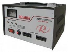 Стабилизатор напряжения Ресанта АСН-1500/1-ЭМ электромеханический однофазный серый