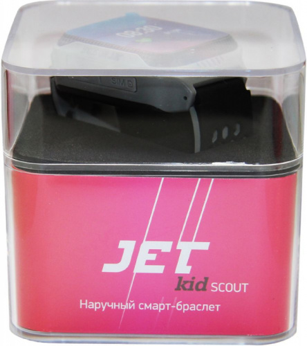 Смарт-часы Jet Kid Scout 45мм 1.44" TFT серый (SCOUT GREY+BLACK) фото 6