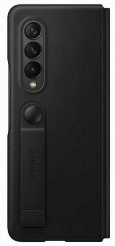 Чехол (флип-кейс) Samsung для Samsung Galaxy Z Fold3 Leather Flip Cover черный (EF-FF926LBEGRU) фото 2