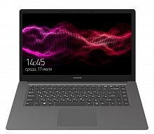 Ноутбук Digma EVE 15 C407 Celeron N3350 4Gb SSD128Gb Intel HD Graphics 500 15.6" IPS FHD (1920x1080) Windows 10 Home Single Language 64 dk.grey WiFi BT Cam 5000mAh