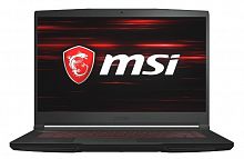 Ноутбук MSI GF63 Thin 9SCSR-1001RU Core i5 9300H/8Gb/1Tb/NVIDIA GeForce GTX 1650 Ti MAX Q 4Gb/15.6"/IPS/FHD (1920x1080)/Windows 10/black/WiFi/BT/Cam