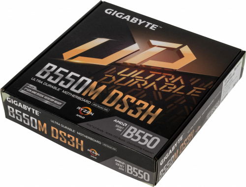 Материнская плата Gigabyte B550M DS3H Soc-AM4 AMD B550 4xDDR4 mATX AC`97 8ch(7.1) GbLAN RAID+DVI+HDMI фото 14