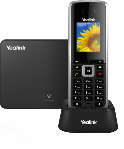 Телефон IP Yealink W73P черный фото 2
