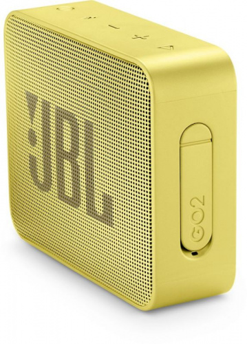 Колонка порт. JBL GO 2 желтый 3W 1.0 BT/3.5Jack 730mAh (JBLGO2YEL) фото 4