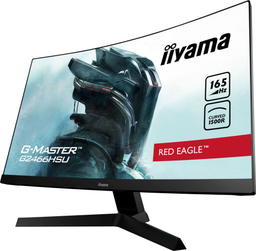 Монитор Iiyama 23.6" Red Eagle G2466HSU-B1 черный VA LED 1ms 16:9 HDMI M/M матовая 250cd 178гр/178гр 1920x1080 DisplayPort FHD 3.7кг фото 11