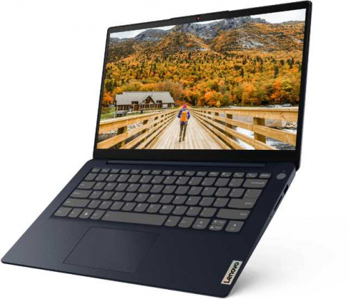 Ноутбук Lenovo IdeaPad 3 14ALC6 Ryzen 3 5300U 8Gb SSD512Gb AMD Radeon 14" IPS FHD (1920x1080) noOS blue WiFi BT Cam фото 3