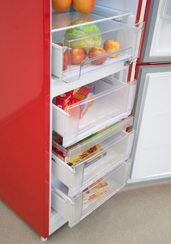 Холодильник Nordfrost NRB 154 832 красный (двухкамерный) фото 6