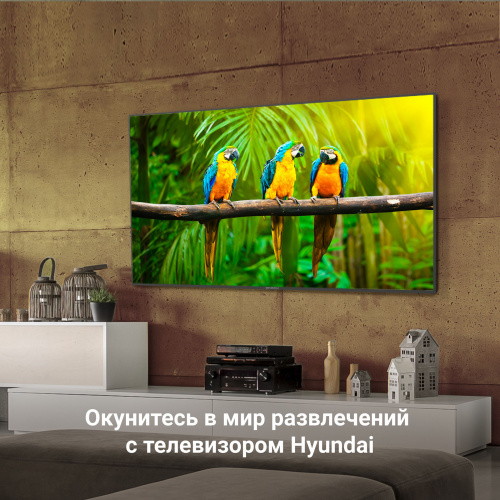 Телевизор LED Hyundai 75" H-LED75FU7002 Салют ТВ черный Ultra HD 60Hz DVB-T DVB-T2 DVB-C DVB-S DVB-S2 USB WiFi Smart TV (RUS) фото 26