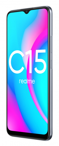Смартфон Realme C15 64Gb 4Gb серебристый моноблок 3G 4G 6.52" 720x1600 Android 10 13Mpix WiFi NFC GPS GSM900/1800 GSM1900 MP3 фото 8