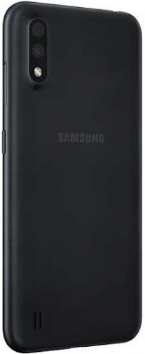 Смартфон Samsung SM-A015F Galaxy A01 16Gb 2Gb черный моноблок 3G 4G 2Sim 5.7" 720x1520 Android 10 13Mpix 802.11 b/g/n GPS GSM900/1800 GSM1900 TouchSc MP3 microSD max512Gb фото 3