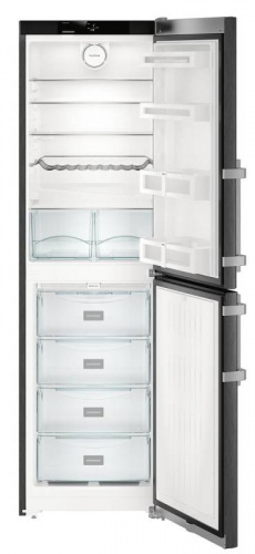 Холодильник Liebherr CNbs 3915 черный (двухкамерный) фото 4