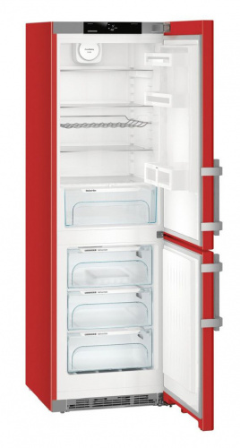 Холодильник Liebherr CNfr 4335 красный (двухкамерный) фото 2