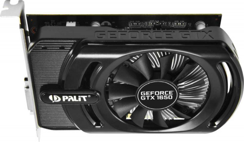 Видеокарта Palit PCI-E PA-GTX1650 STORMX 4G NVIDIA GeForce GTX 1650 4096Mb 128 GDDR5 1485/8000 DVIx1 HDMIx1 HDCP Bulk фото 3