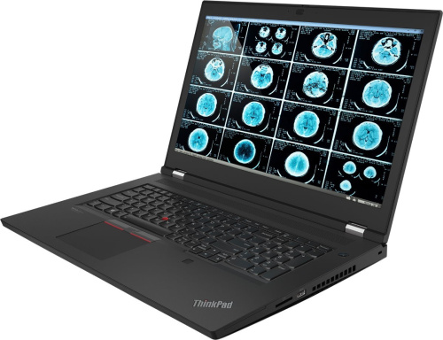 Ноутбук Lenovo ThinkPad P17 Gen 2 Core i9 11950H 32Gb SSD1Tb NVIDIA RTX A4000 MAX-P 8Gb 17.3" IPS UHD (3840x2160) Windows 10 Professional 64 black Cam фото 4