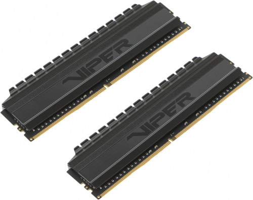Память DDR4 2x32GB 3200MHz Patriot PVB464G320C6K Viper 4 Blackout RTL Gaming PC4-25600 CL16 DIMM 288-pin 1.35В kit с радиатором Ret фото 3