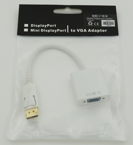 Переходник DisplayPort (m) VGA (f) фото 2