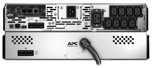 Источник бесперебойного питания APC Smart-UPS X SMX3000RMHV2UNC 2700Вт 3000ВА черный фото 6