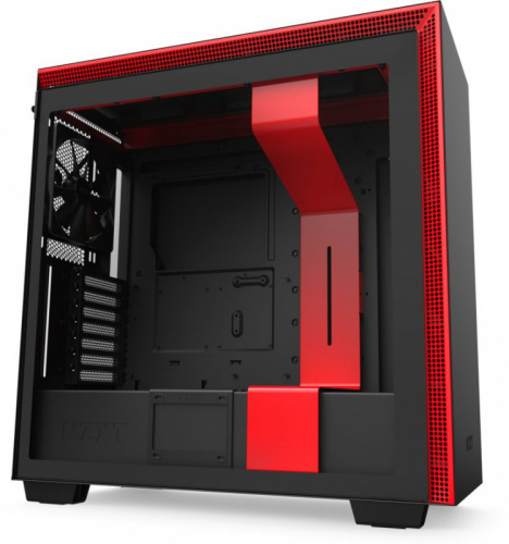 Корпус NZXT H710 CA-H710B-BR черный/красный без БП E-ATX 3x120mm 2xUSB3.0 1xUSB3.1 audio bott PSU фото 6