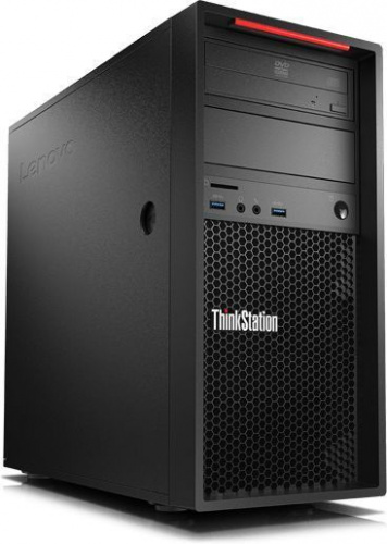 ПК Lenovo ThinkStation P320 MT Xeon E3 1225v6 (3.3)/8Gb/1Tb 7.2k/P600 2Gb/DVDRW/CR/Windows 10 Professional/GbitEth/250W/черный
