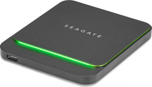Накопитель SSD Seagate USB-C 500Gb STJM500400 BarraCuda Fast 2.5" черный фото 2