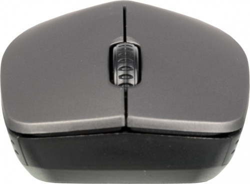 Мышь Оклик 486MW черный/серый оптическая (1600dpi) беспроводная USB для ноутбука (3but) фото 5