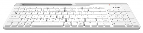 Клавиатура A4Tech Fstyler FBK25 белый/серый USB беспроводная BT/Radio slim Multimedia фото 6
