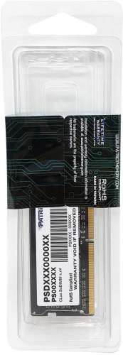 Память DDR4 8Gb 2133MHz Patriot PSD48G21332S RTL PC3-17000 CL15 SO-DIMM 260-pin 1.2В фото 6