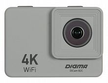 Экшн-камера Digma DiCam 82C серый