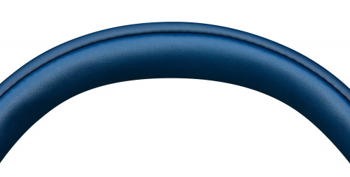 Гарнитура накладные Hyundai H-HP300BL синий беспроводные bluetooth оголовье фото 9