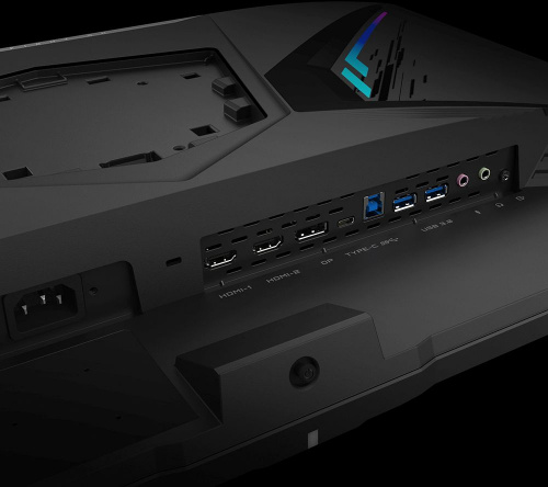 Монитор Gigabyte 32" Aorus FI32Q-X черный IPS LED 16:9 HDMI HAS Piv 400cd 178гр/178гр 2560x1440 240Hz FreeSync DP 2K USB 10.33кг фото 2