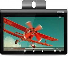 Планшет Lenovo Yoga Smart Tab YT-X705X Snapdragon 439 2.0 8C/RAM4Gb/ROM64Gb 10.1" IPS 1920x1200/3G/4G/Android 9.0/темно-серый/8Mpix/5Mpix/BT/GPS/WiFi/Touch/microSD 128Gb/7000mAh/10hr