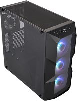 Корпус Cooler Master MasterBox TD500 белый без БП ATX 4x120mm 4x140mm 2xUSB3.0 audio bott PSU