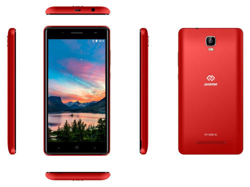 Смартфон Digma Q500 3G HIT 8Gb 1Gb красный моноблок 3G 2Sim 5" 480x854 Android 7.0 5Mpix WiFi GPS GSM900/1800 GSM1900 TouchSc MP3 FM microSD max32Gb фото 8