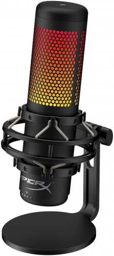 Микрофон проводной HyperX QuadCast S 3м черный фото 11
