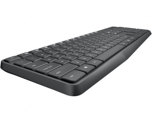 Клавиатура + мышь Logitech MK235 клав:серый мышь:серый USB беспроводная фото 2