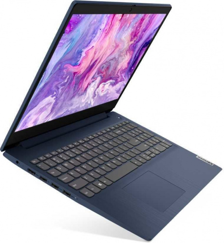 Ноутбук Lenovo IdeaPad 3 15ARE05 Ryzen 3 4300U/8Gb/SSD512Gb/AMD Radeon/15.6"/IPS/FHD (1920x1080)/Windows 10/blue/WiFi/BT/Cam фото 4