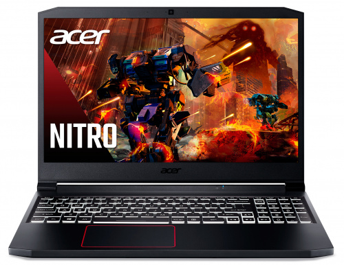 Ноутбук Acer Nitro 7 AN715-52-74HF Core i7 10750H/16Gb/SSD512Gb/NVIDIA GeForce RTX 2060 6Gb/15.6"/IPS/FHD (1920x1080)/Eshell/black/WiFi/BT/Cam