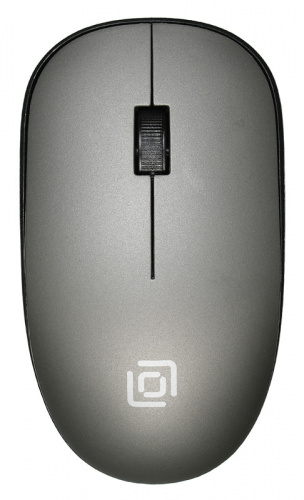 Мышь Оклик 515MW черный/серый оптическая (1200dpi) беспроводная USB для ноутбука (3but) фото 6