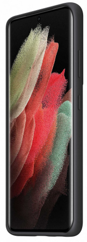 Чехол (клип-кейс) Samsung для Samsung Galaxy S21 Ultra Silicone Cover черный (EF-PG998TBEGRU) фото 3