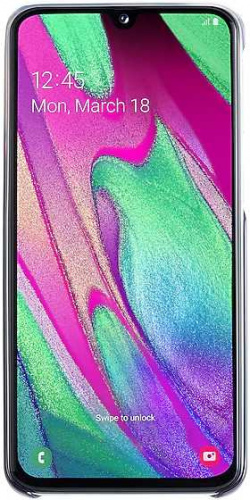 Чехол (клип-кейс) Samsung для Samsung Galaxy A40 Gradation Cover черный (EF-AA405CBEGRU) фото 4
