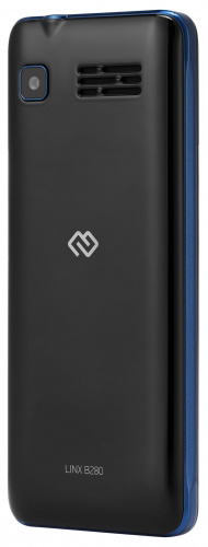 Мобильный телефон Digma LINX B280 32Mb черный моноблок 2Sim 2.8" 240x320 0.08Mpix GSM900/1800 FM microSD max16Gb фото 3