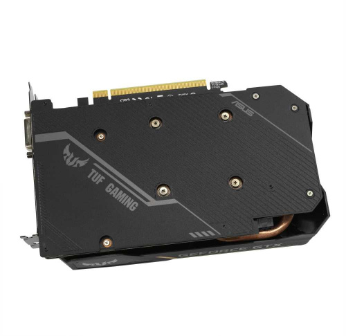 Видеокарта Asus PCI-E TUF-GTX1650-4GD6-P-GAMING NVIDIA GeForce GTX 1650 4096Mb 128 GDDR6 1410/12000 DVIx1 HDMIx1 DPx1 HDCP Ret фото 5
