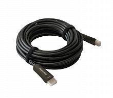 Кабель аудио-видео Digma HDMI 2.0 AOC HDMI (m)/HDMI (m) 30м. Позолоченные контакты черный (BHP AOC 2.0-30)