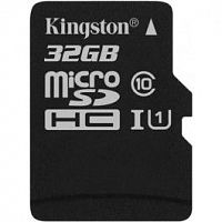 Флеш карта microSDHC 32Gb Class10 Kingston SDCS/32GBSP Canvas Select w/o adapter