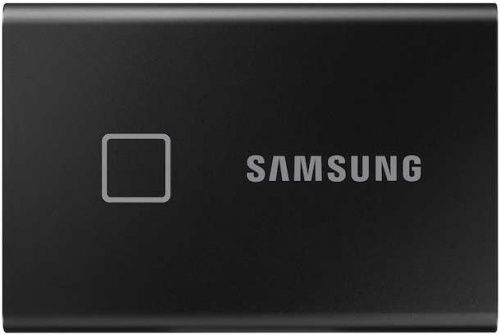 Накопитель SSD Samsung USB-C 500Gb MU-PC500K/WW T7 Touch 1.8" черный фото 5