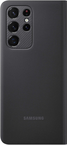 Чехол (флип-кейс) Samsung для Samsung Galaxy S21 Ultra Smart Clear View Cover черный (EF-ZG998CBEGRU) фото 4