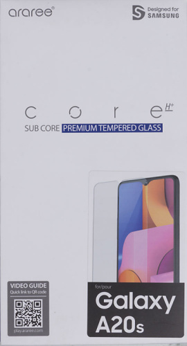 Защитное стекло для экрана Samsung Whitestone Dome для Samsung Galaxy A20s прозрачная 1шт. (GP-TTA207KDATR)