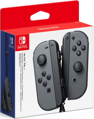 Беспроводной контроллер Nintendo Joy-Con серый для: Nintendo Switch фото 5