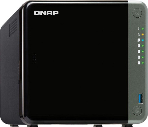 Сетевое хранилище NAS Qnap Original TS-453D-4G 4-bay настольный Celeron J4125 фото 2