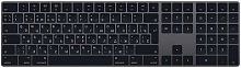 Клавиатура Apple Magic Keyboard темно-серый USB беспроводная BT slim Multimedia